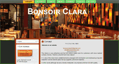 Desktop Screenshot of bonsoirclara.com
